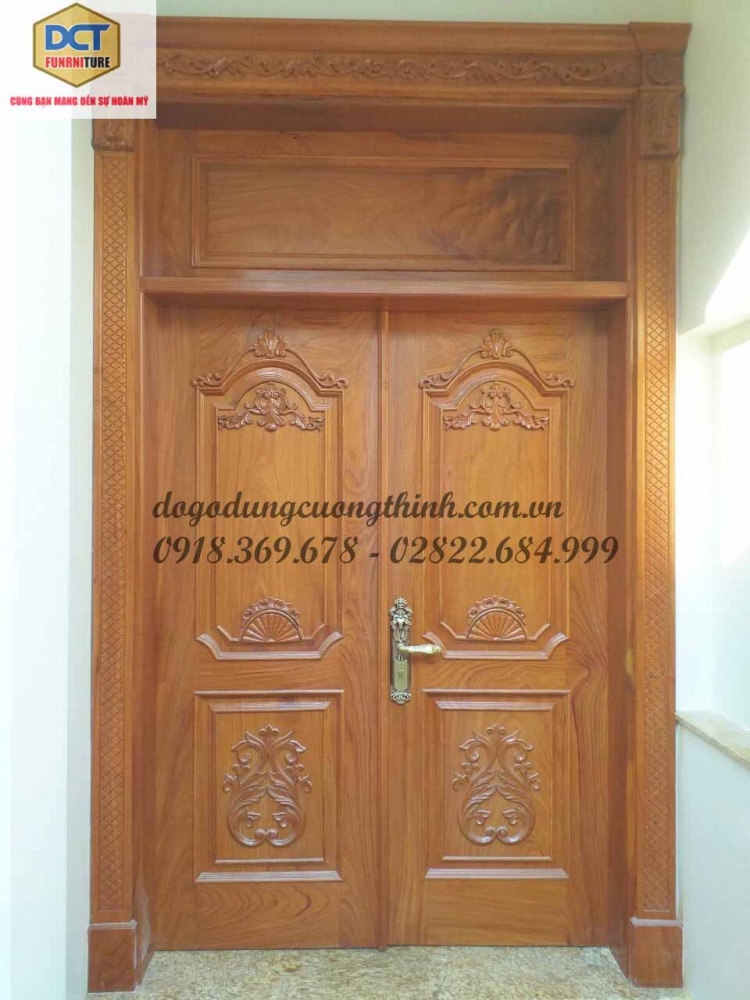 cửa 2 cánh tân cổ điển